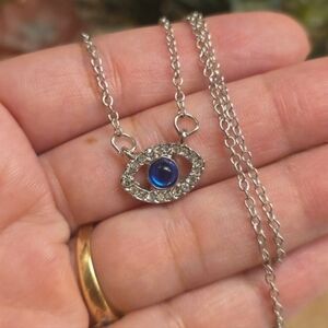 Blue Evil Eye Necklace